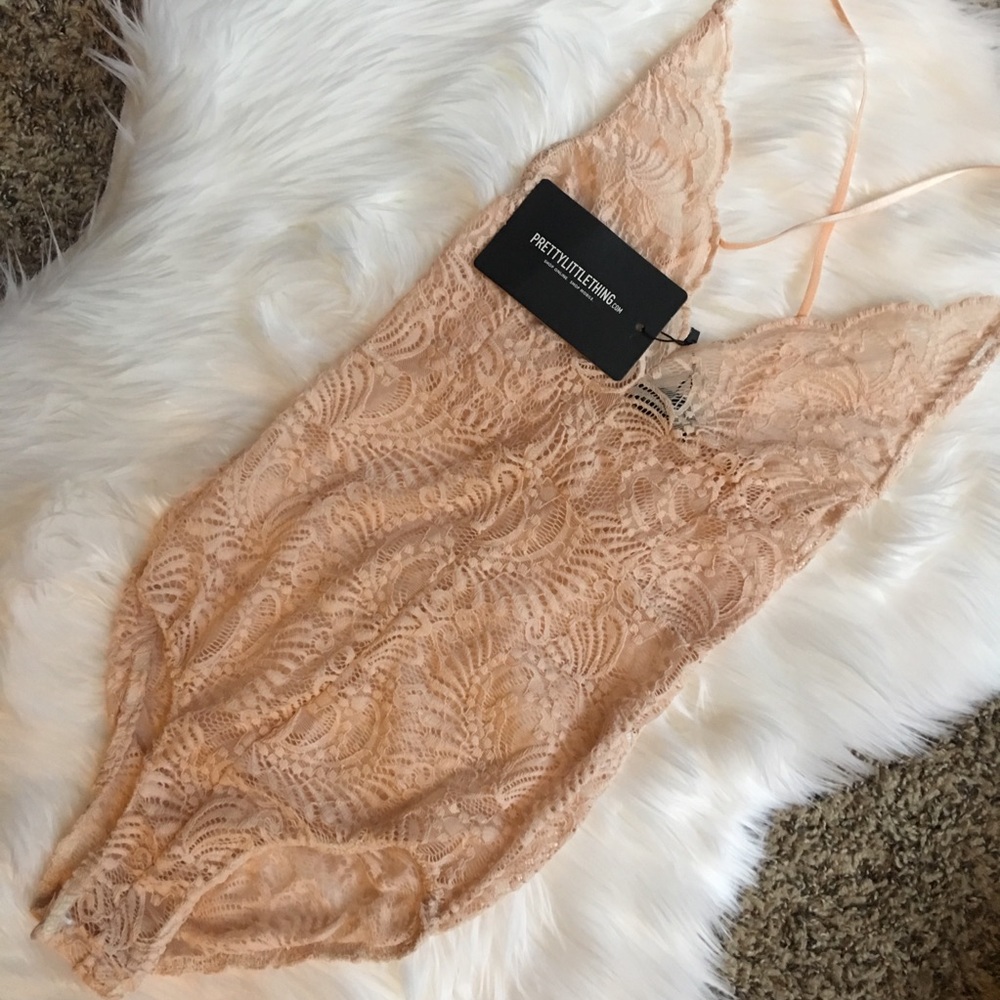Nude Lace Bodysuit